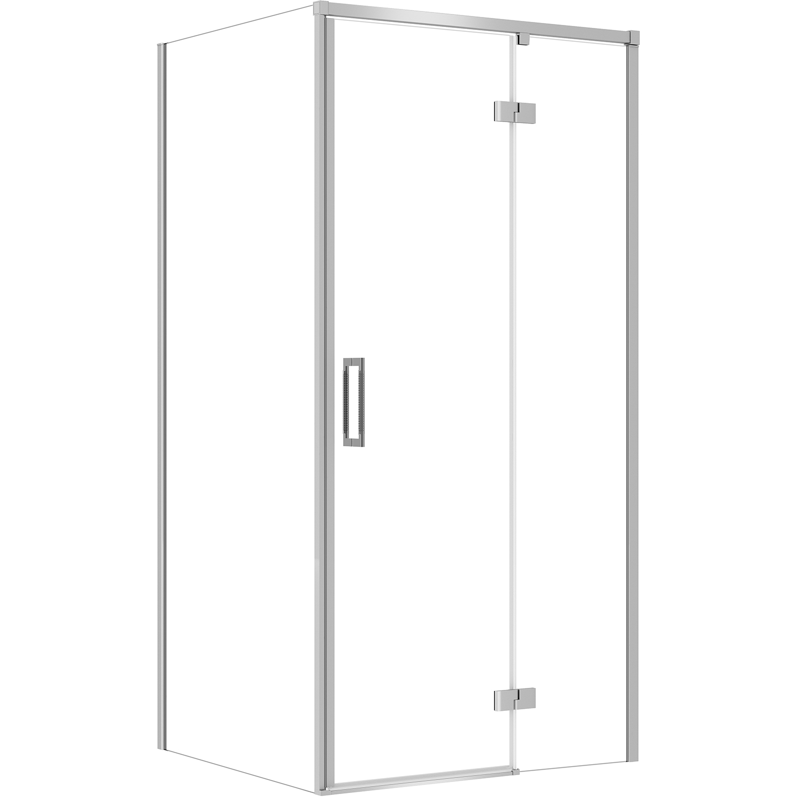 CERSANIT Obdĺžnikový sprchový kút LARGA pravý 100x80x195 cm chróm S601-310