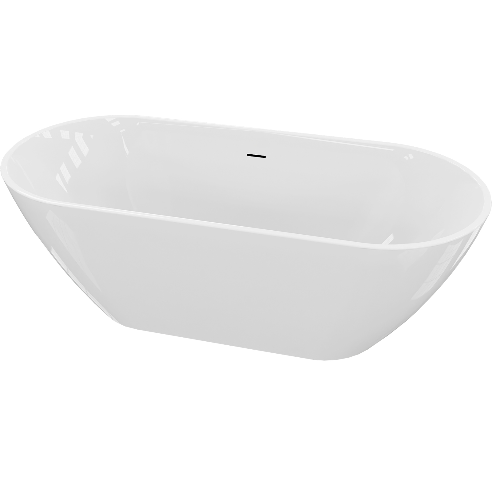 LAVITA voľne stojaca vaňa IRUN 160 cm biela