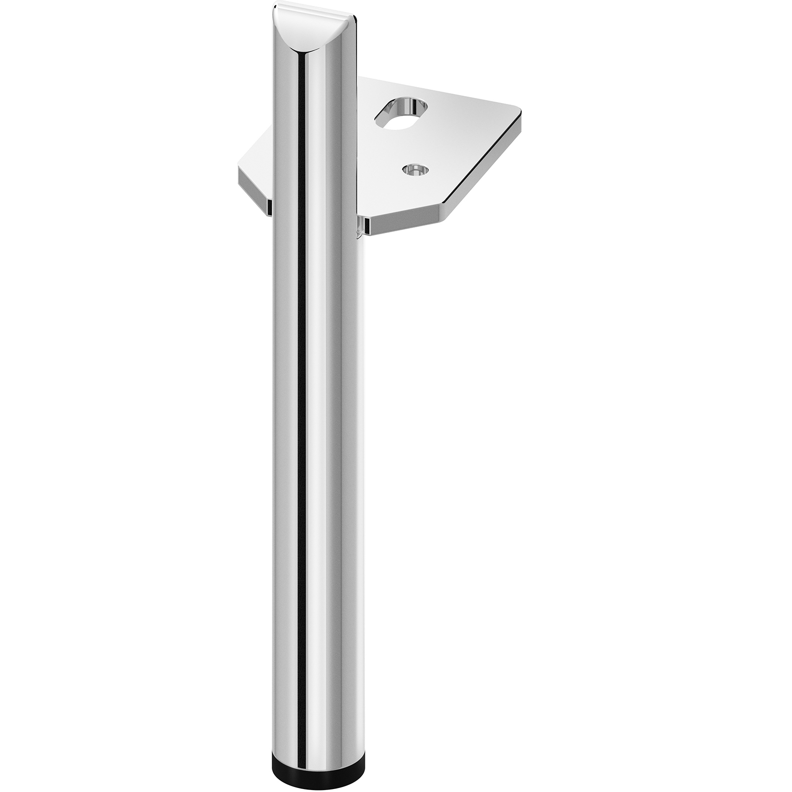 CERSANIT Furniture noha 1 diel strieborná S599-0185 CERSANIT Furniture noha 1 diel strieborná S599-0185