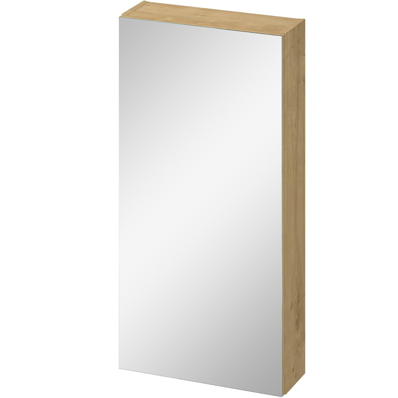 CERSANIT Vstavaná kúpeľňová skrinka so zrkadlom CITY 40 DSM oak S584-114