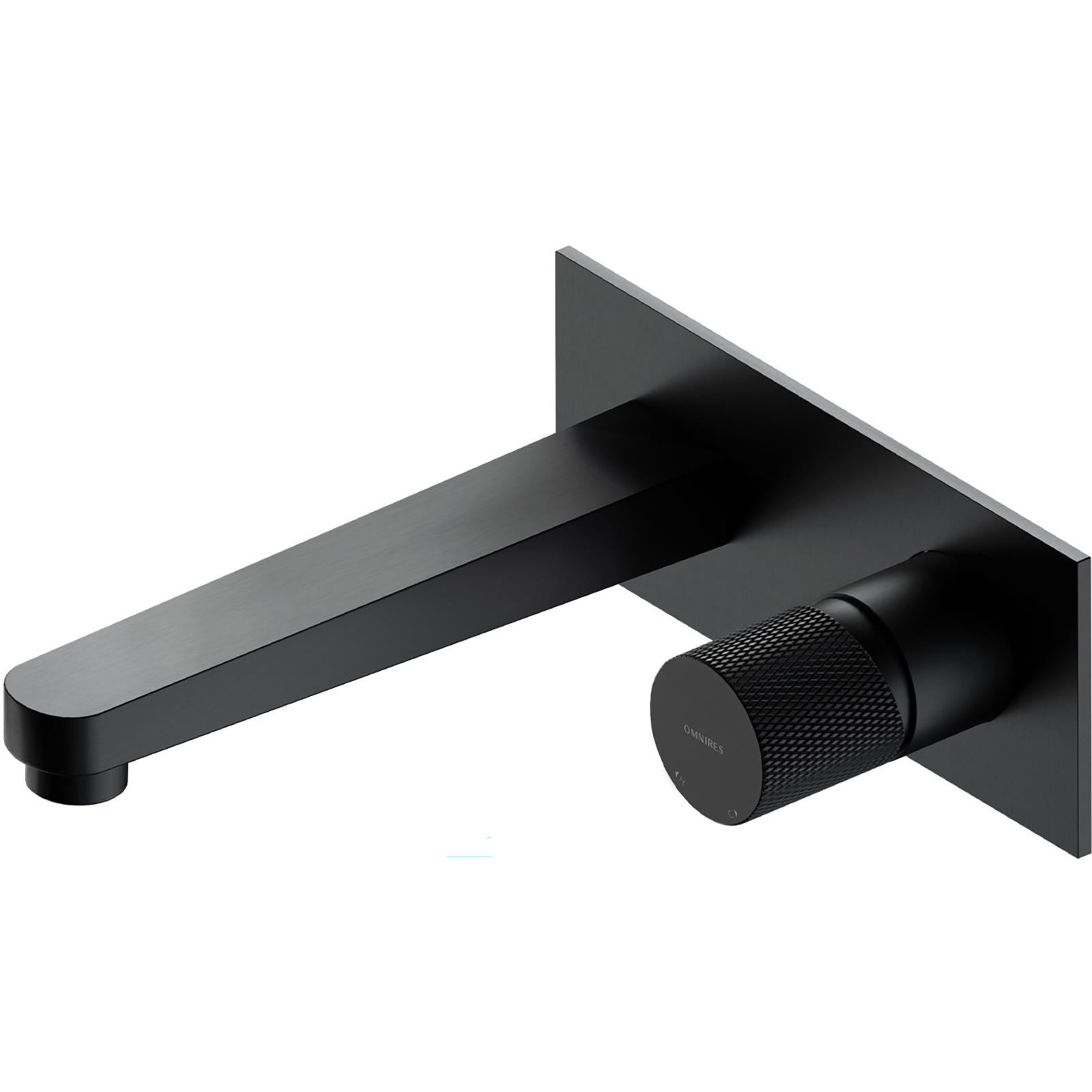 OMNIRES CONTOUR umývadlo, batéria skrytá antracitová CT8015AT