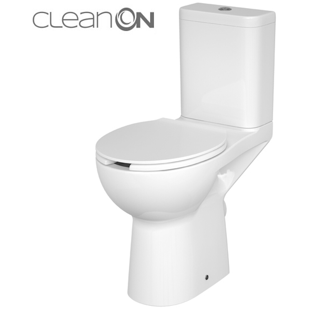 Kompaktné WC 579 ETIUDA NEW CLEAN ON PRO ZDR. POSTIH. 010 3/6L bez sedátka