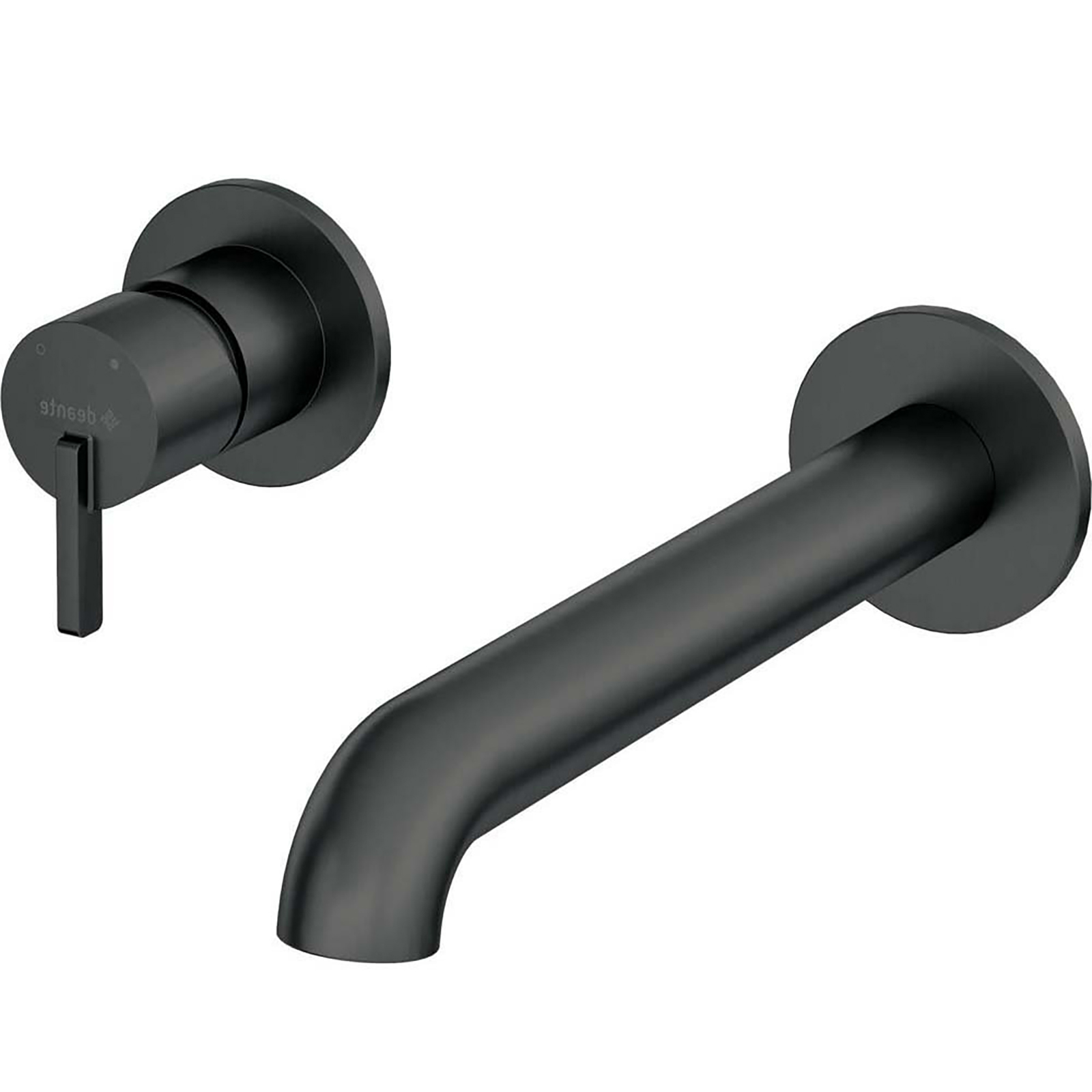 DEANTE SILIA skrytý kohútik na umývadlo, čierny BQS_N54L