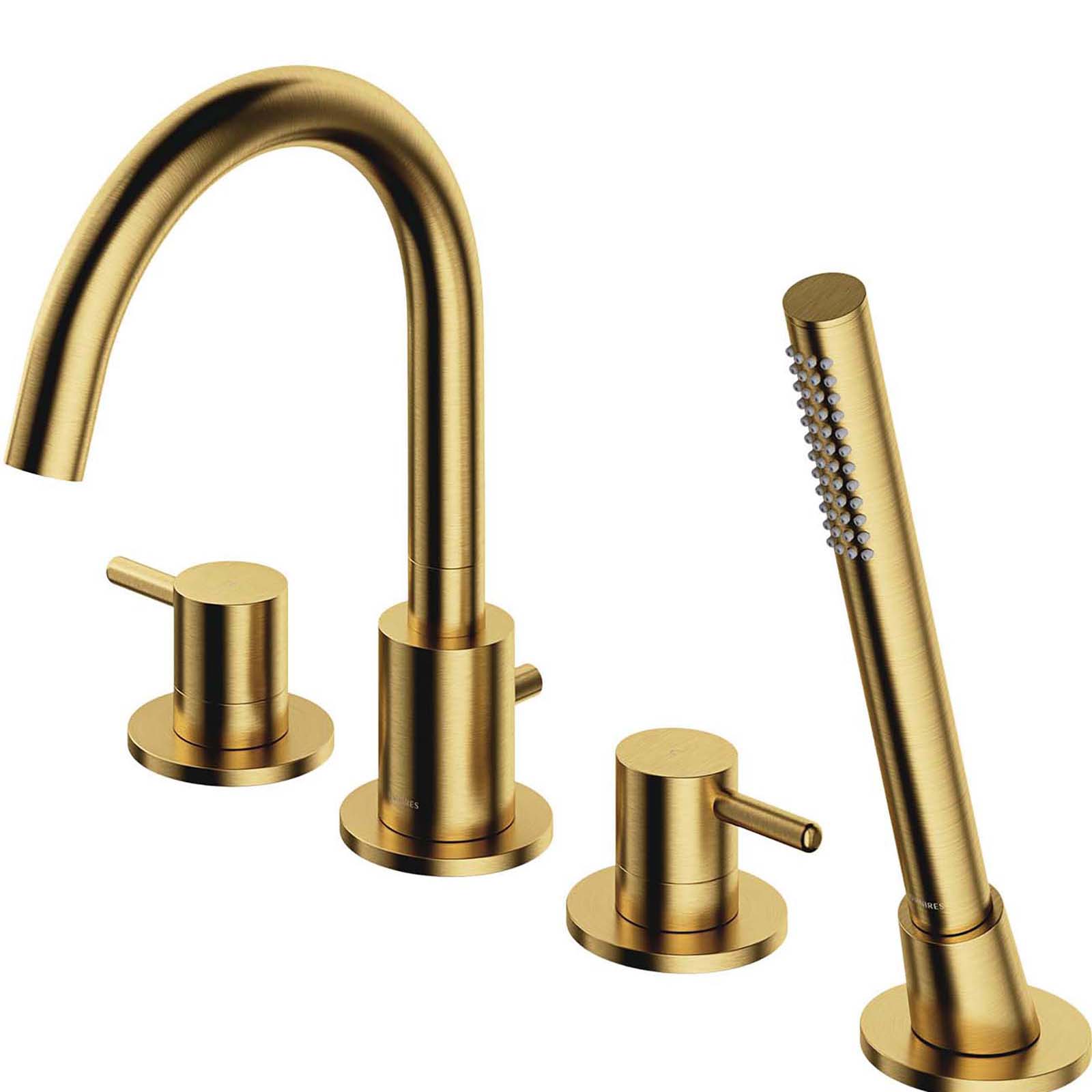 OMNIRES Y 4-dierkový kefovaný mosadzný kohútik Y1232BSB