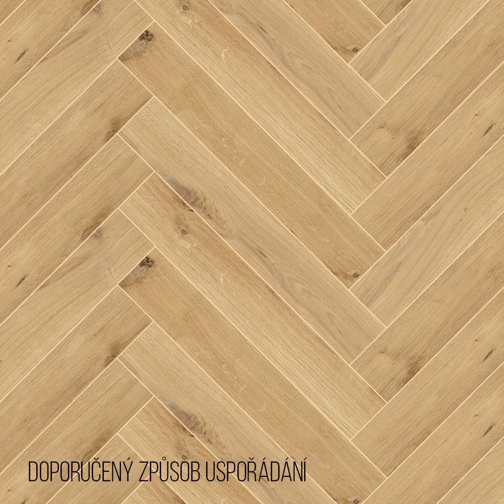 DLAŽBA CHEVRON INFINITY WOOD BEIGE MAT 9,5X59,2