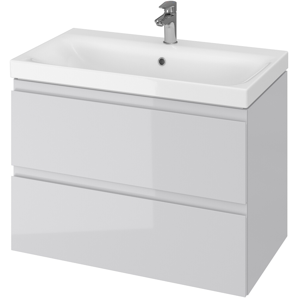 CERSANIT MODUO SLIM 80 umývadlová skrinka sivá S929-001