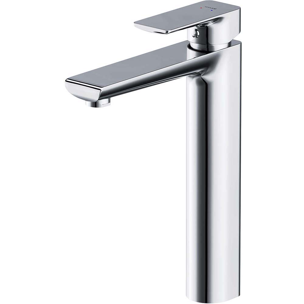 CERSANIT Umývadlová batéria BRASCO vysoký chróm s kovovou zátkou KLIK-KLAK S951-238