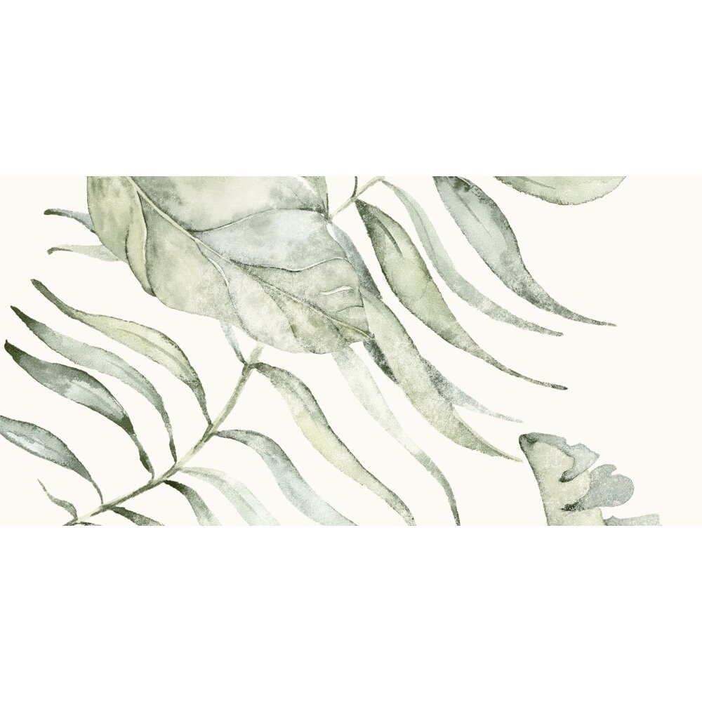 OBKLAD MOTTI LEAF WHITE SATIN 29,8X59,8 (II. AKOST)