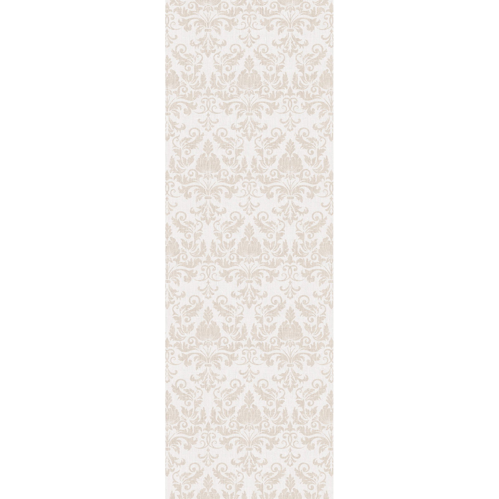 OBKLAD LUVIE WHITE ORNAMENT SATIN 39,8X119,8