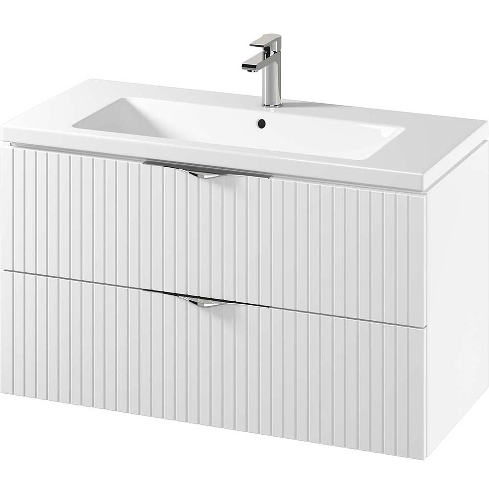 CERSANIT Skrinka s umývadlom TIRSO 100 biela matná DSM S801-542