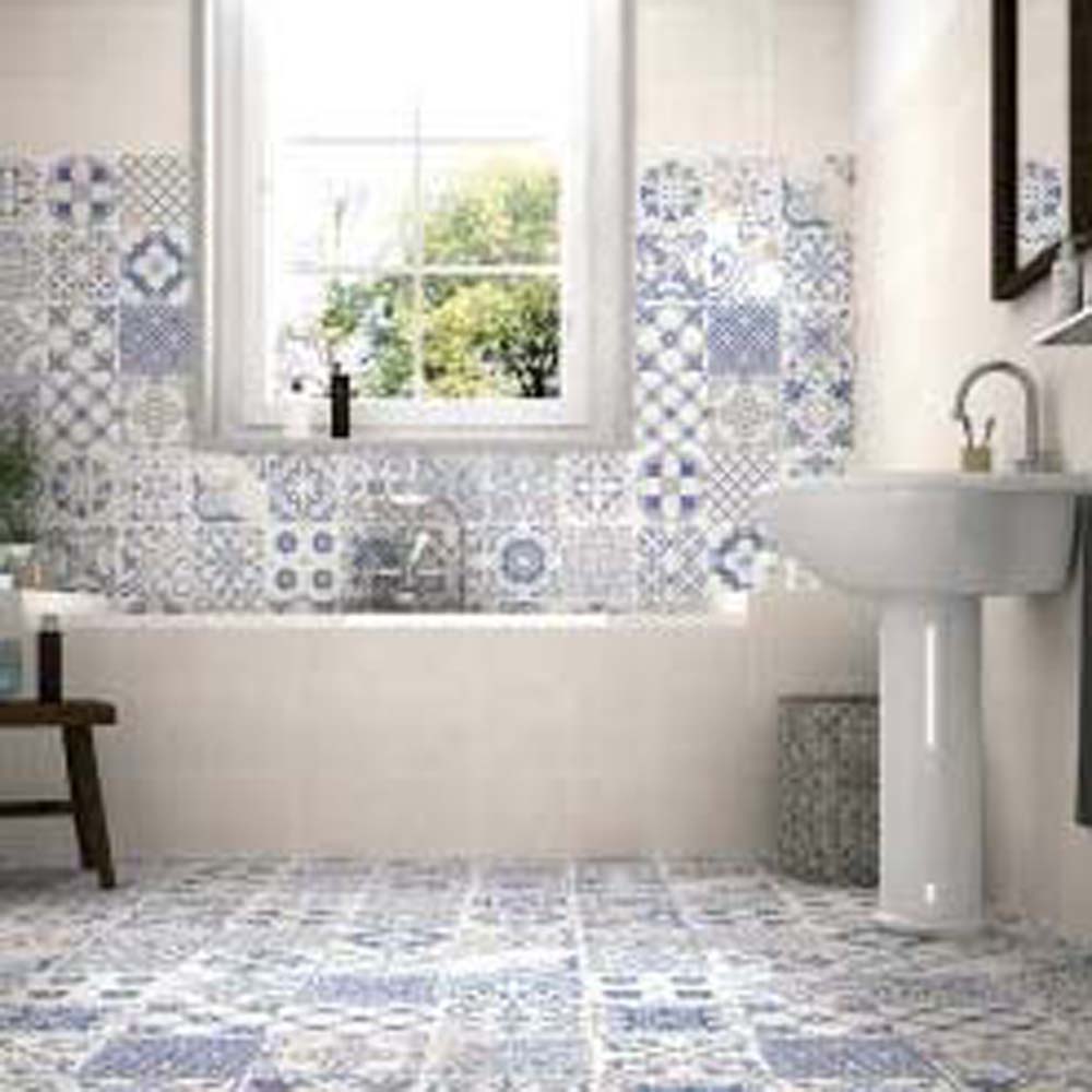 DLAŽBA REALONDA SKYROS DECO BLANCO 44,2X44,2 NA ŠKÁROVANIE