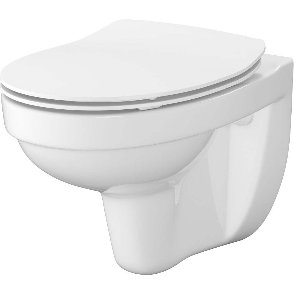 CERSANIT Závesná WC misa CERSANIA SIMPLEON so štíhlym sedadlom S701-566
