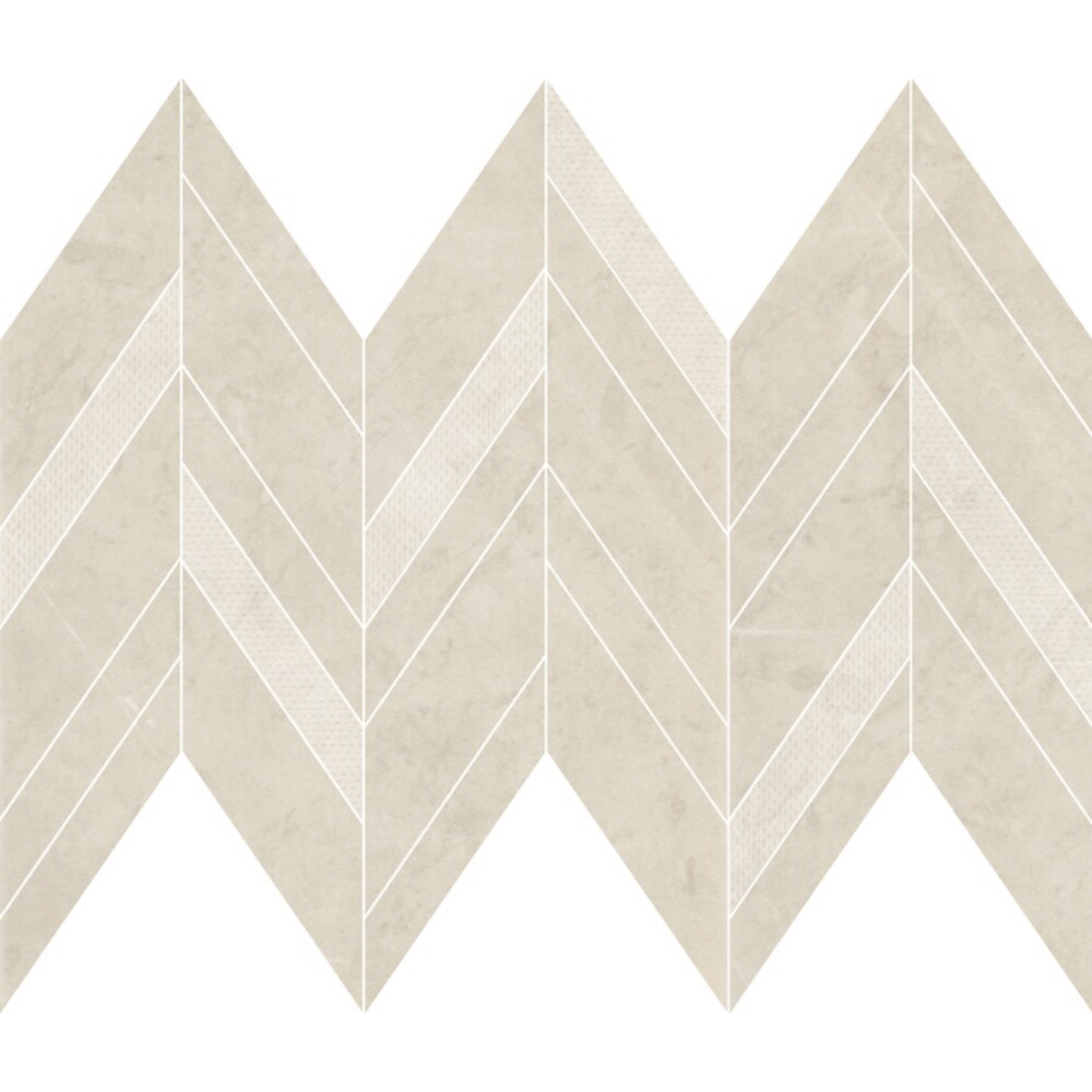 OBKLAD MOZAIKA MANZILA BEIGE CHEVRON MIX MATT 25,5X29,8