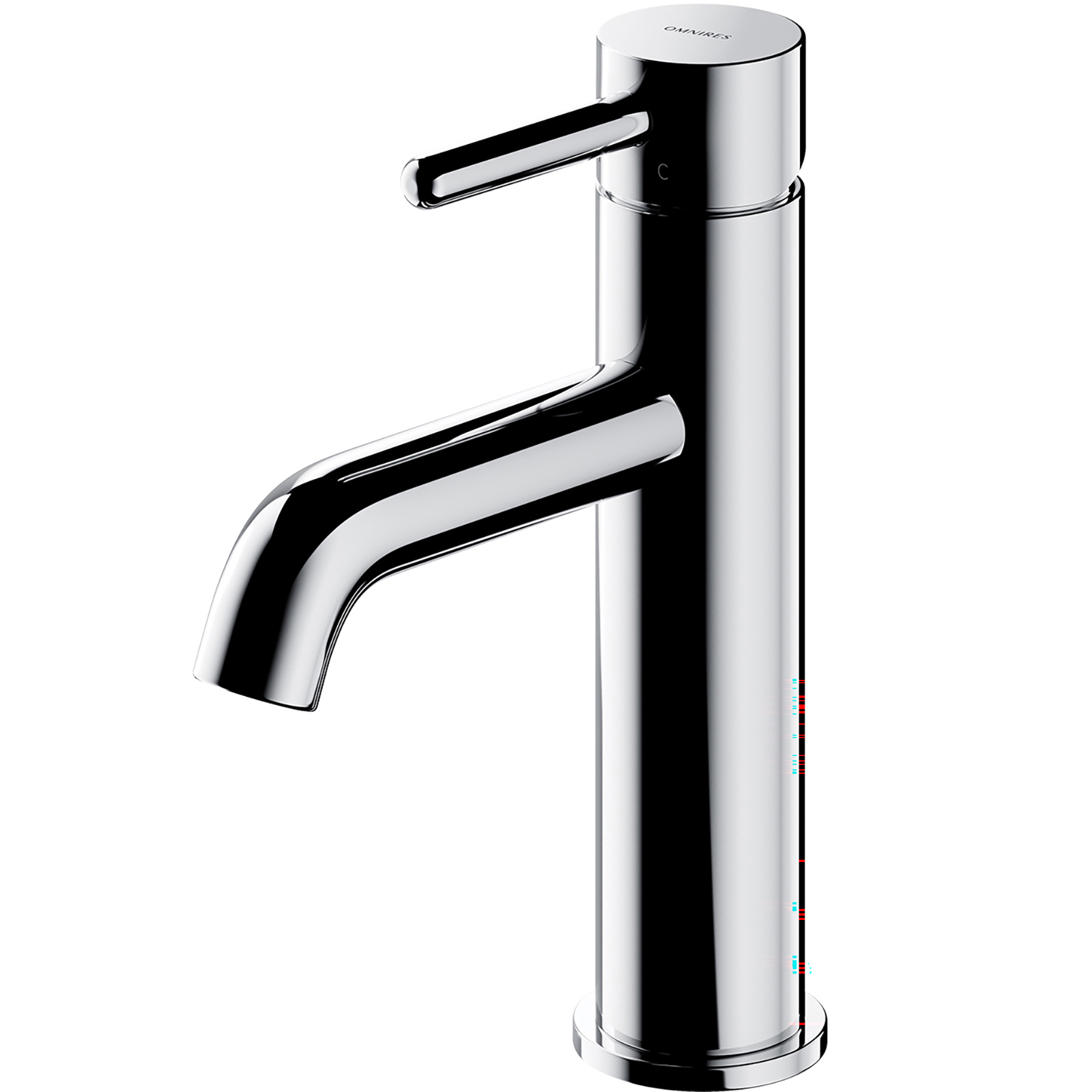 OMNIRES Y podstavcový umývadlový kohútik 21 cm chrómový lesk Y1213MAXCR