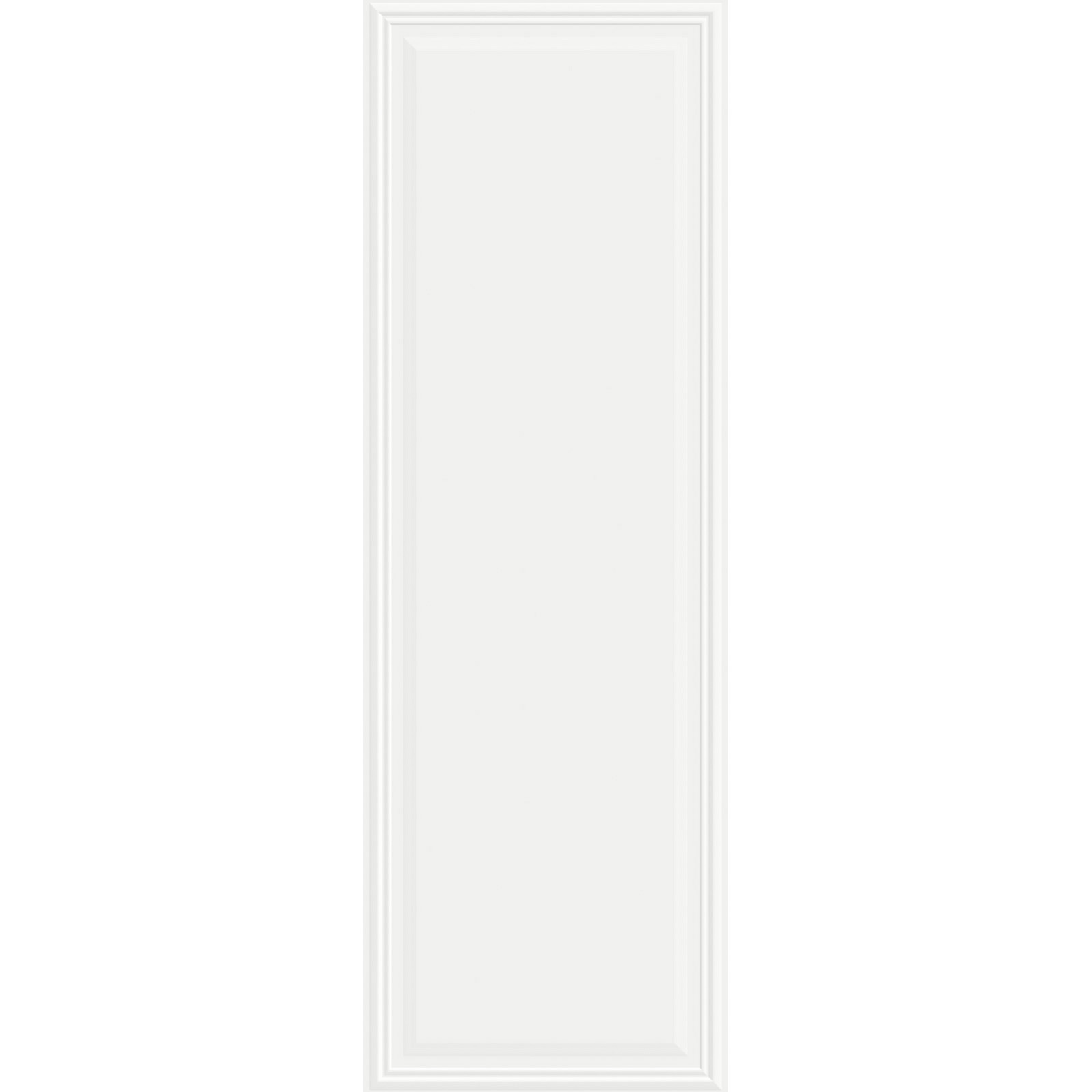 OBKLAD LUVIE WHITE WINDOW SATIN 39,8X119,8