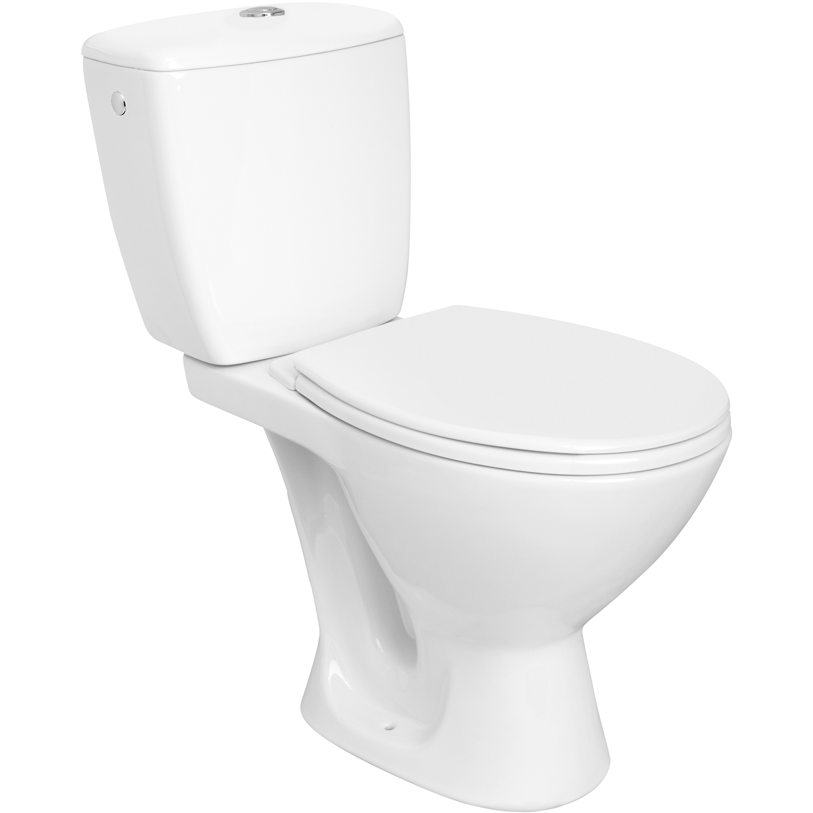 CERSANIT Kompaktné WC 207 K020 3/6 polypropylénové sedadlo K100-207