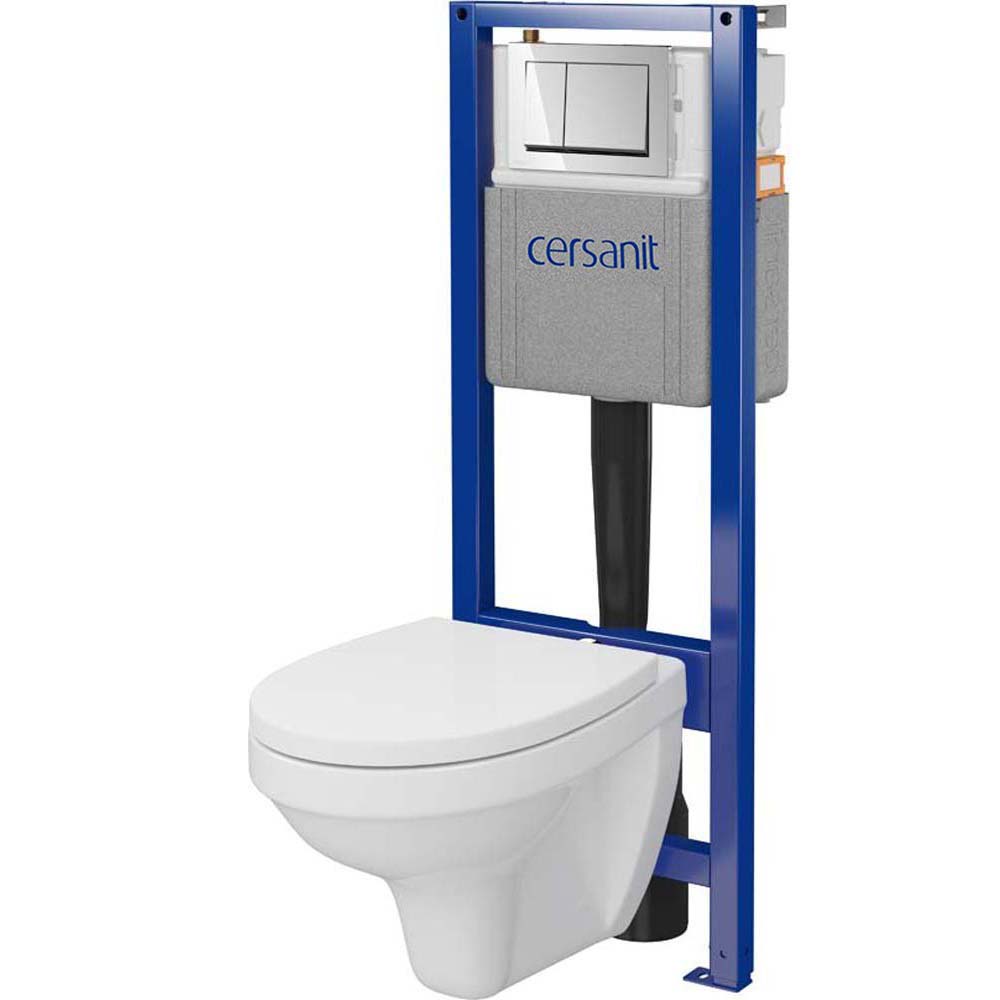 CERSANIT ABIS NEW 40 mechanická podomietová súprava, misa, doska, tlačidlo S701-767