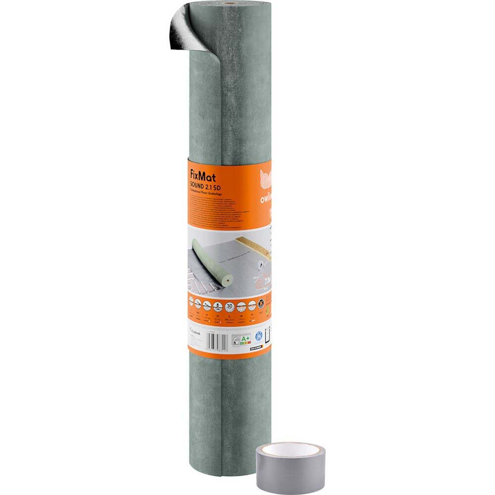 Polyuretánovo-minerálny podklad s hrúbkou 2,15 mm 7,5m2 Barlinek