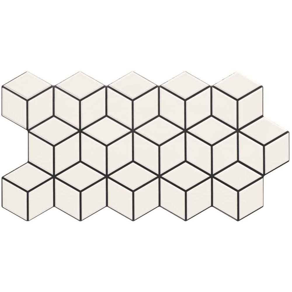 DLAŽBA REALONDA RHOMBUS SNOW MAT 26,5X51