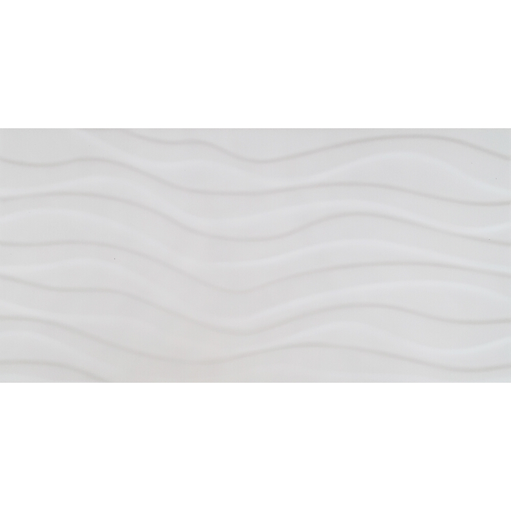 OBKLAD PEROUSO WHITE WAVE GLOSSY STRUCTURE 29,7X60