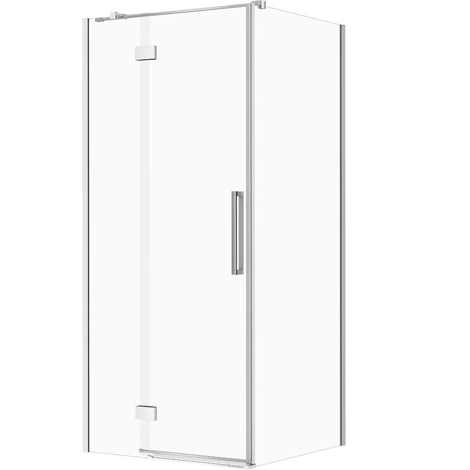 CERSANIT Štvorcový sprchový kút CREA ľavý 90x90x200 cm chróm S601-137