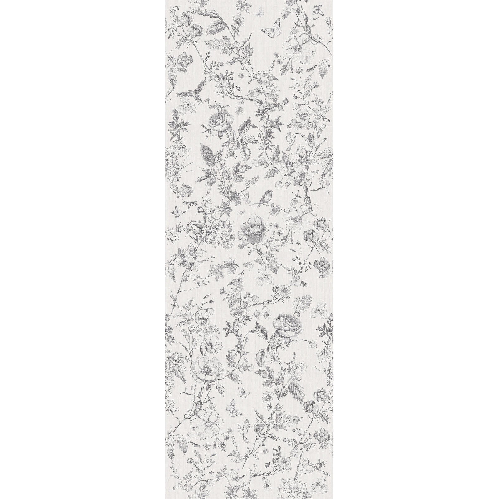 OBKLAD LUVIE WHITE WALLPAPER VILLAGE SATIN 39,8X119,8