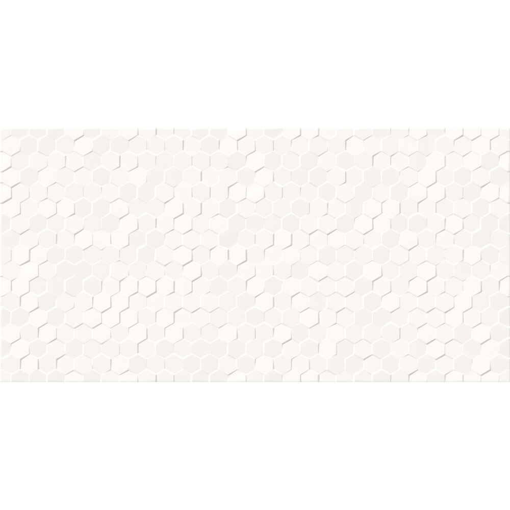 OBKLAD ALTERIO WHITE SMALL HEXA STRUCTURE SATIN 29,8X59,8 OBKLAD ALTERIO WHITE SMALL HEXA STRUCTURE SATIN 29,8X59,8