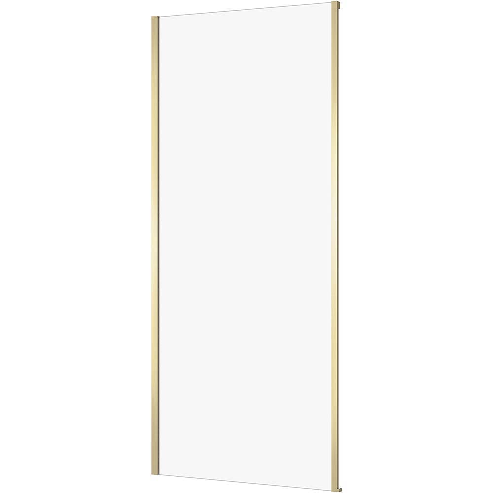 CERSANIT Stena sprchového kútu LARGA 90x195 cm zlatý mat, transparentné sklo S164-070