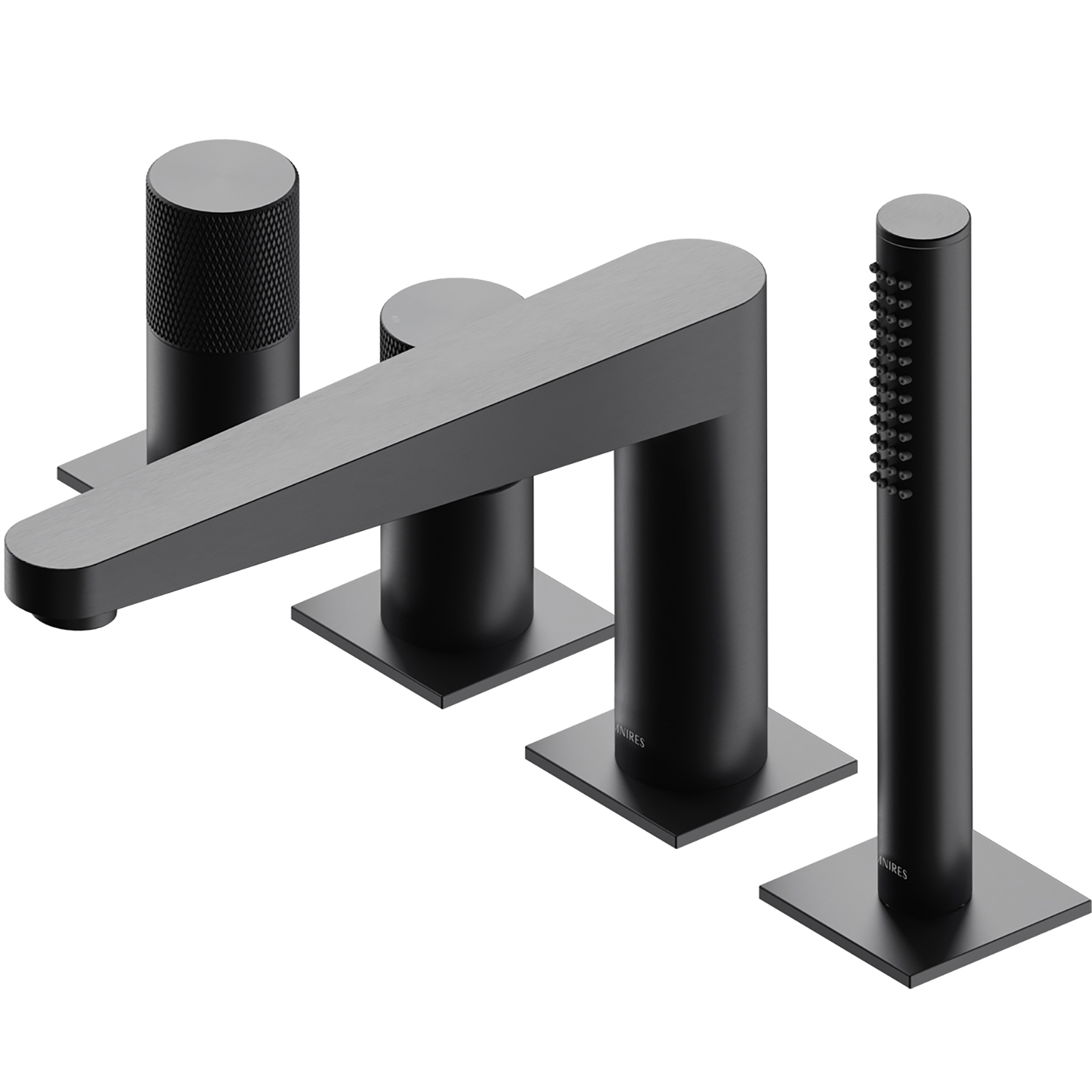 OMNIRES CONTOUR 4-dierkový kúpeľný kohútik s antracitovým CT8032AT