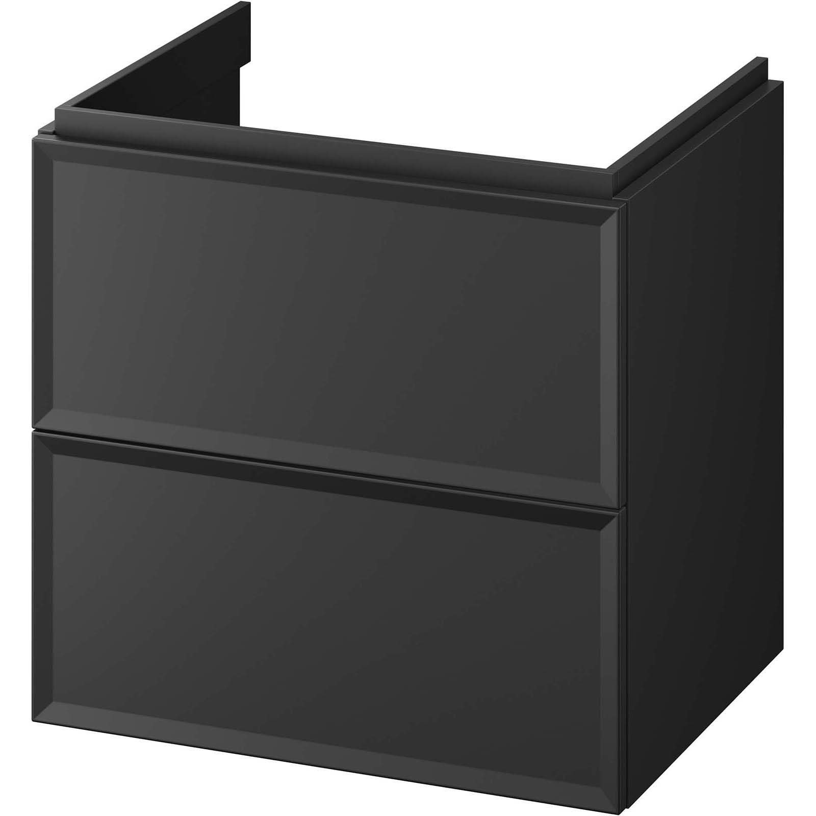 Skrinka na umývadlo CERSANIT MILOS 60 čierna matná S1021-002 Skrinka na umývadlo CERSANIT MILOS 60 čierna matná S1021-002