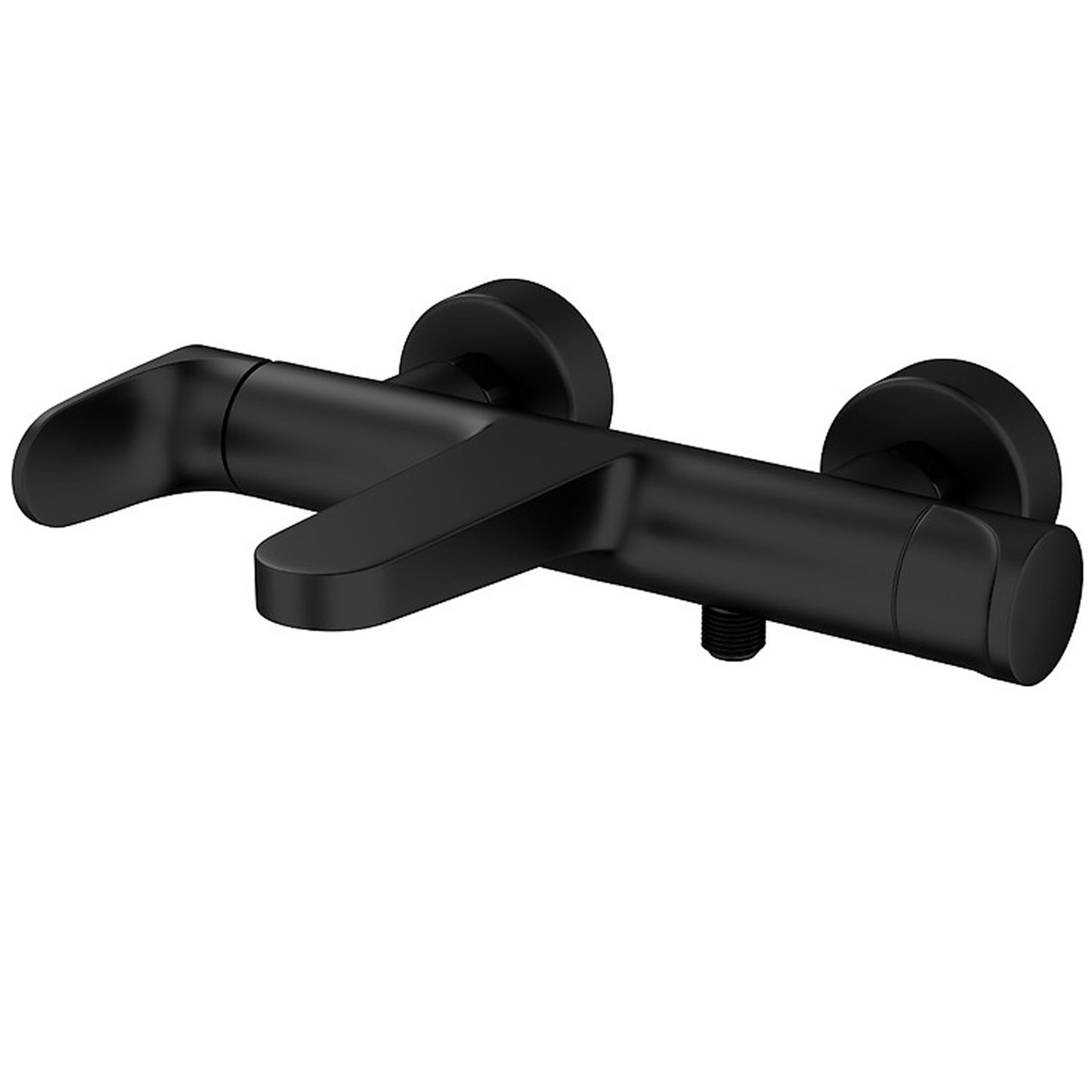 CERSANIT Nástenná vaňová a sprchová batéria INVERTO rukoväť 2 dizajn v 1 čierna + zlatá S951-314 CERSANIT Nástenná vaňová a sprchová batéria INVERTO rukoväť 2 dizajn v 1 čierna + zlatá S951-314