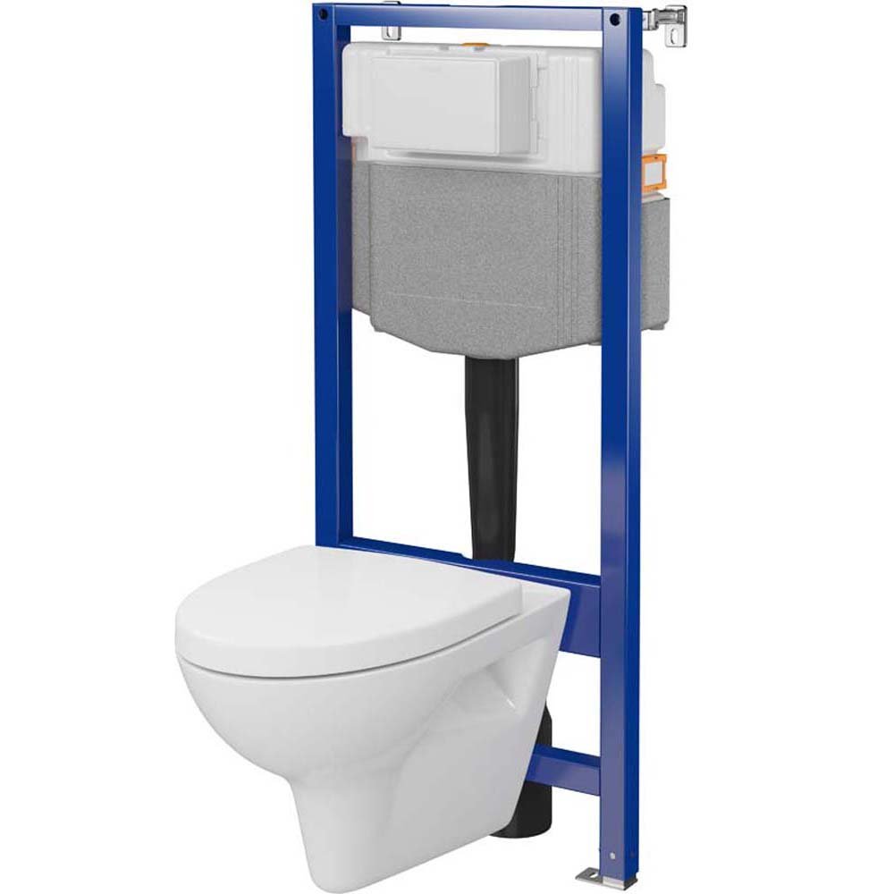CERSANIT AQUA PLUS mechanická podomietková súprava s miskou a doskou PARVA S701-819