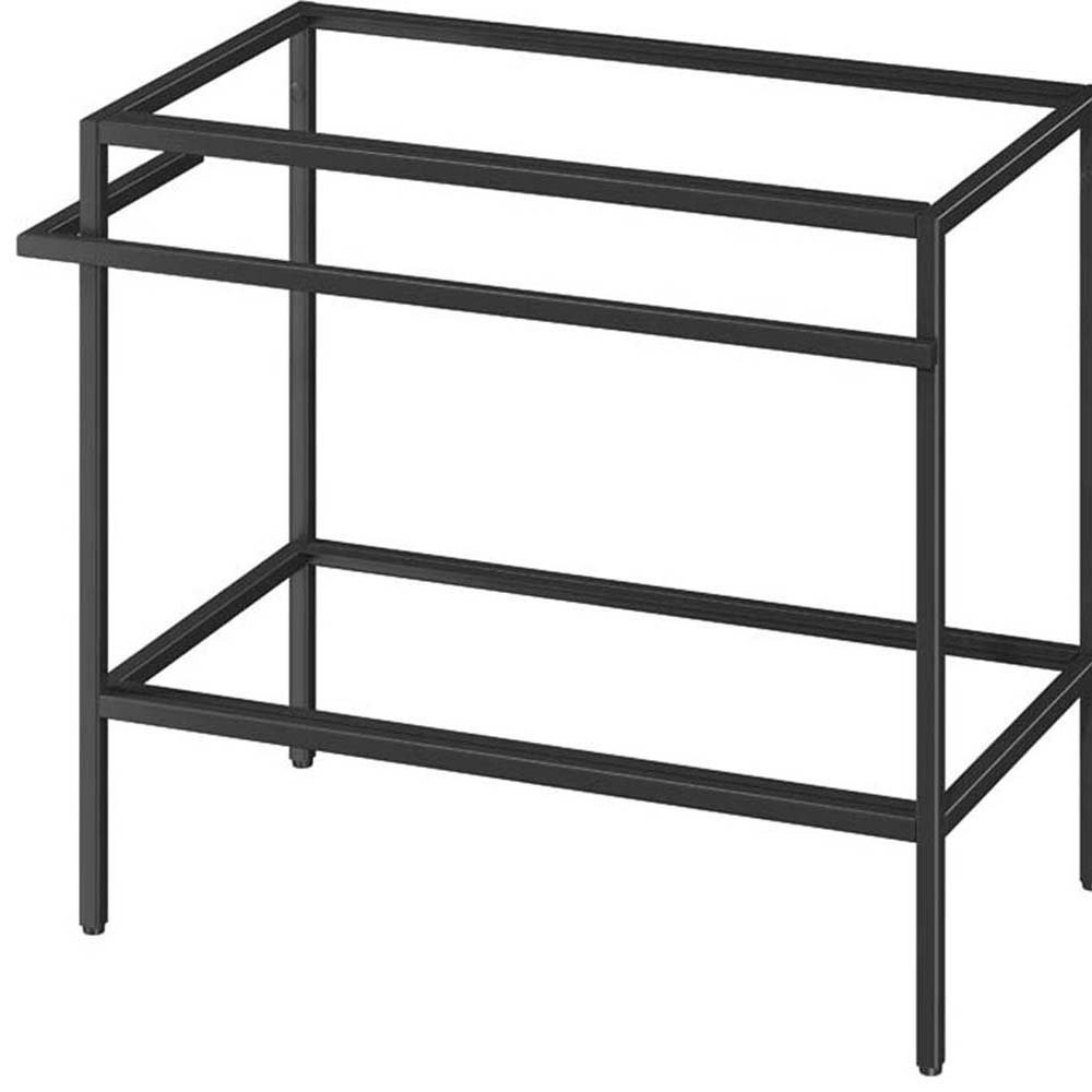 CERSANIT Konzola GARDA 79,5x71x44,7 čierna DSM S1001-054