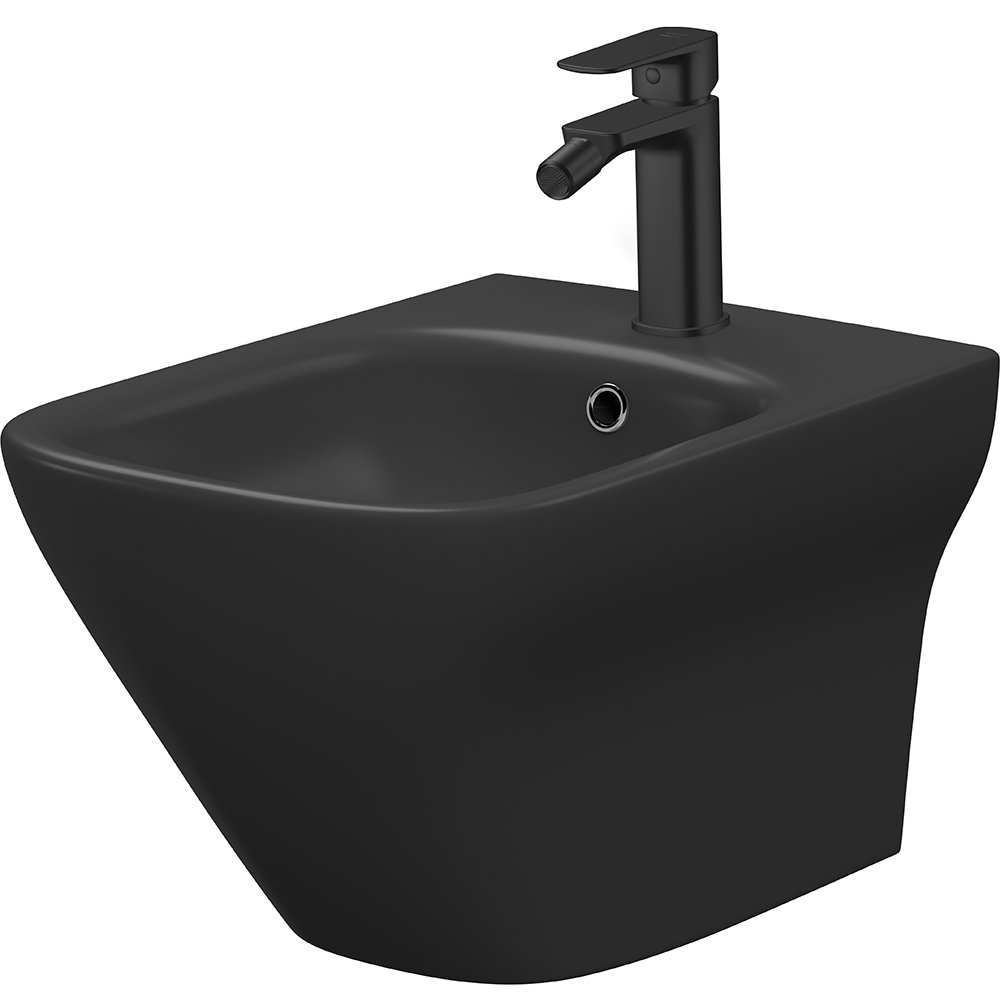 CERSANIT Bidet závesný LARGA OVAL antracit K677-041