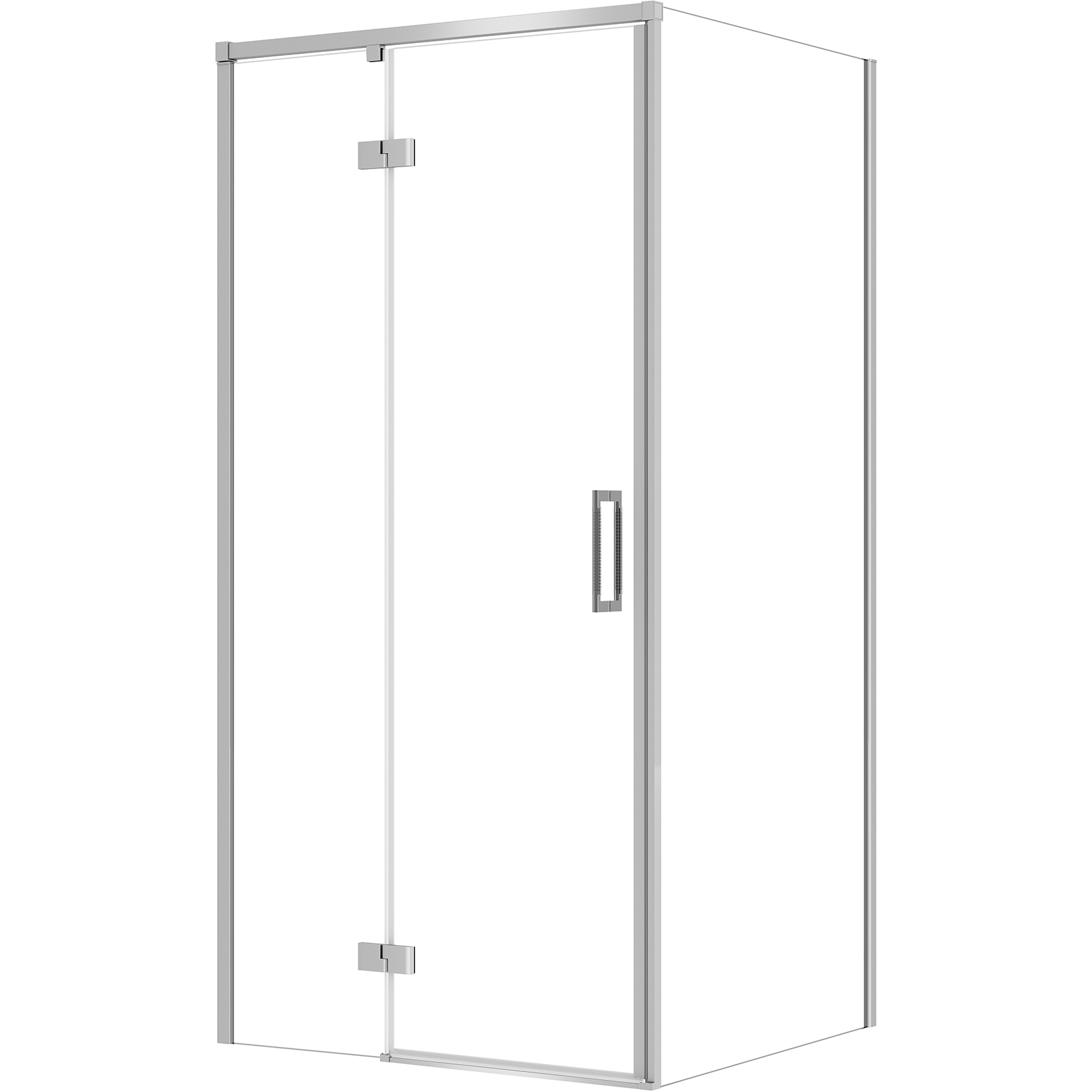 CERSANIT LARGA obdĺžnikový sprchový kút ľavý 100x80x195 cm chróm S601-314