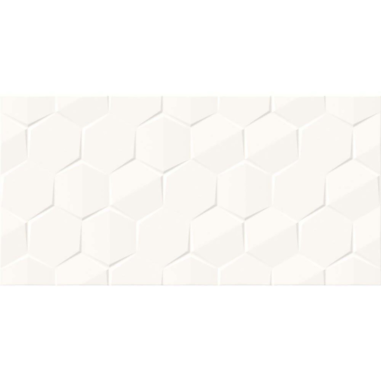 OBKLAD ALTERIO WHITE HEXA STRUCTURE SATIN 29,8X59,8*