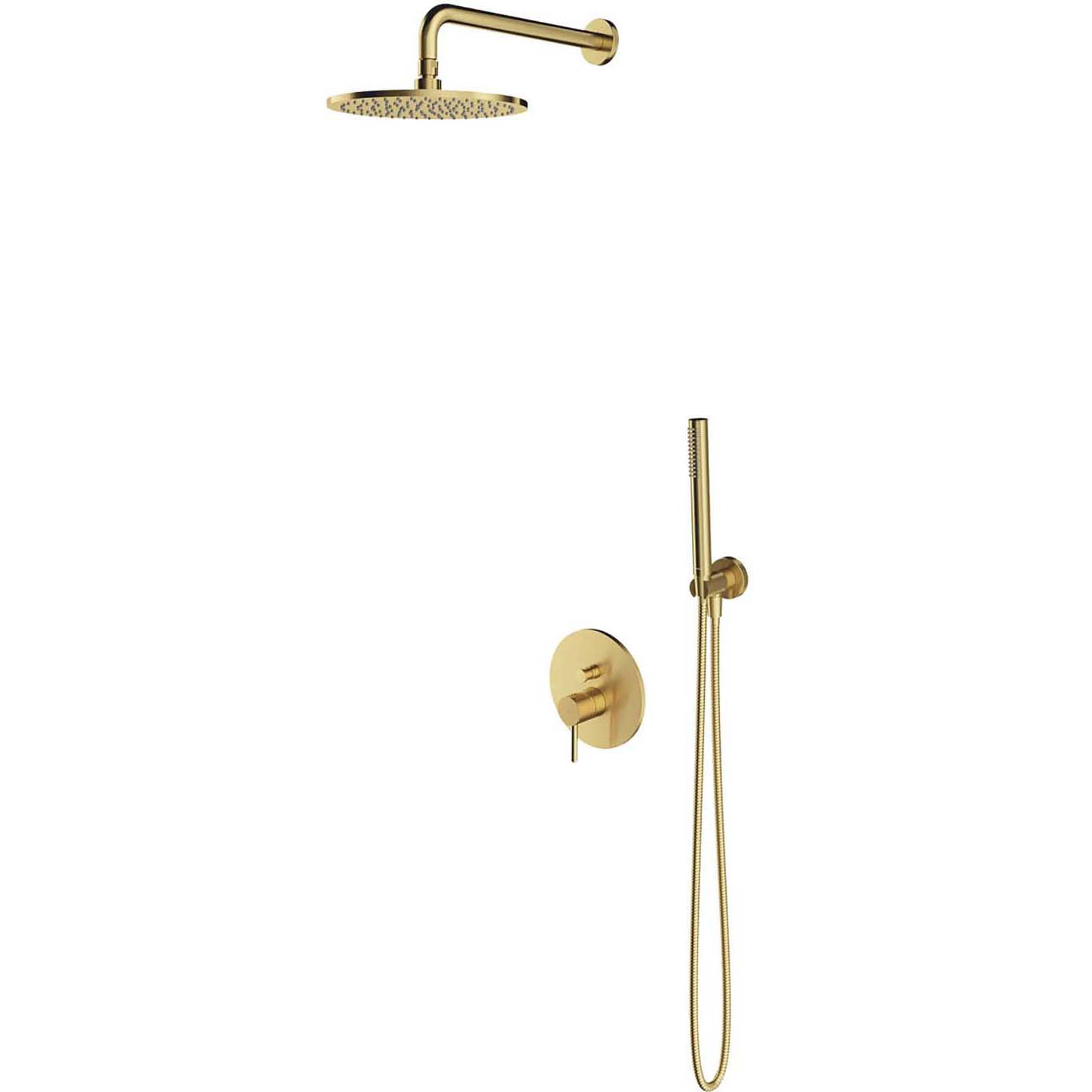 OMNIRES sprchový systém Y zapustený mosadzný kartáčovaný SYSY35BSB