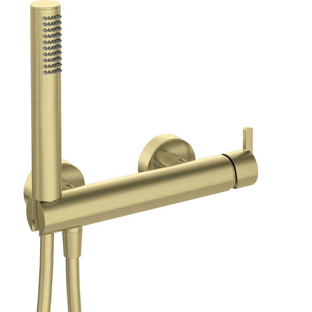 DEANTE SILIA nástenný sprchový kohútik so sprchovou súpravou so zlatými BQS_R41M DEANTE SILIA nástenný sprchový kohútik so sprchovou súpravou so zlatými BQS_R41M