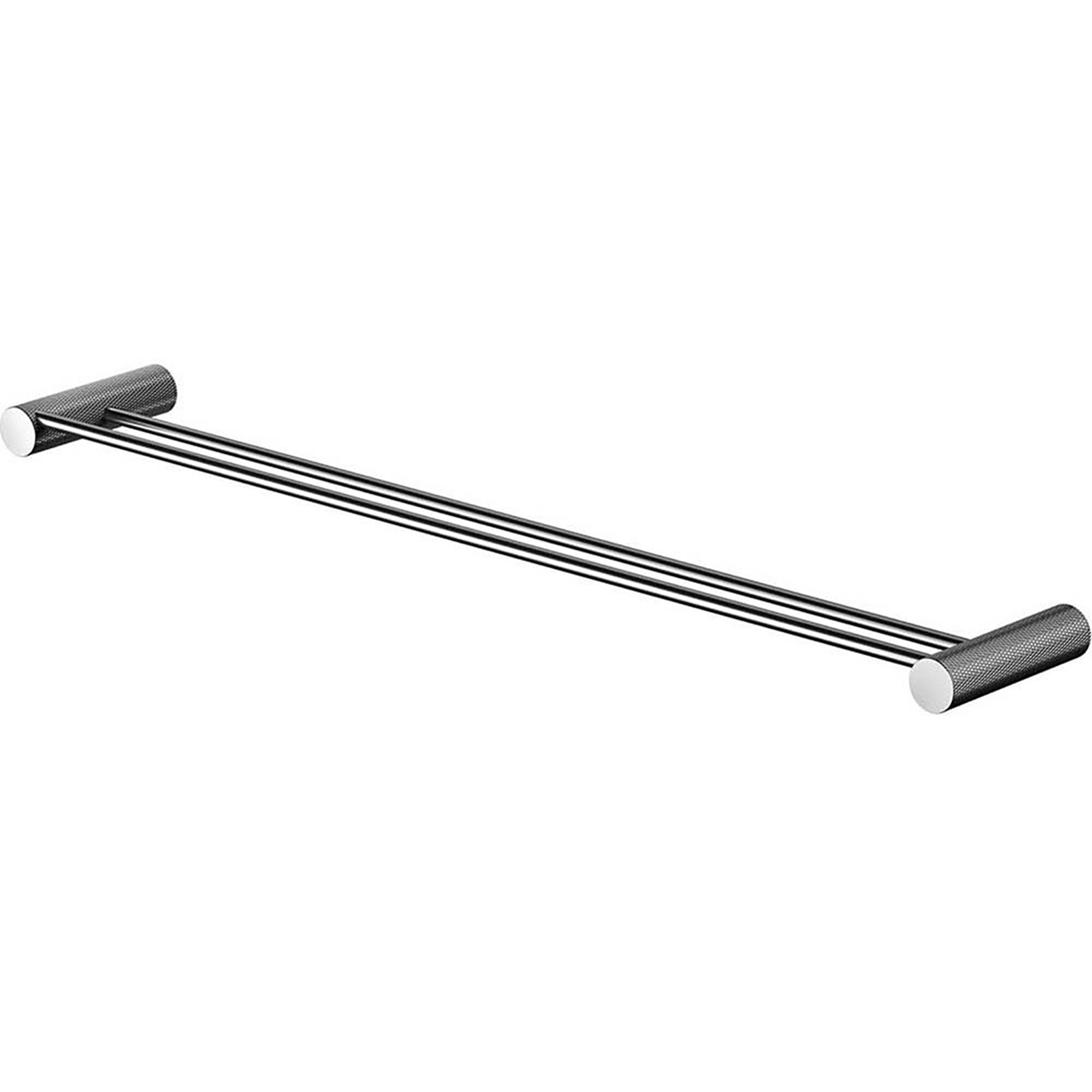 CERSANIT Držiak na uteráky ZEN Double Gun Metal S951-888