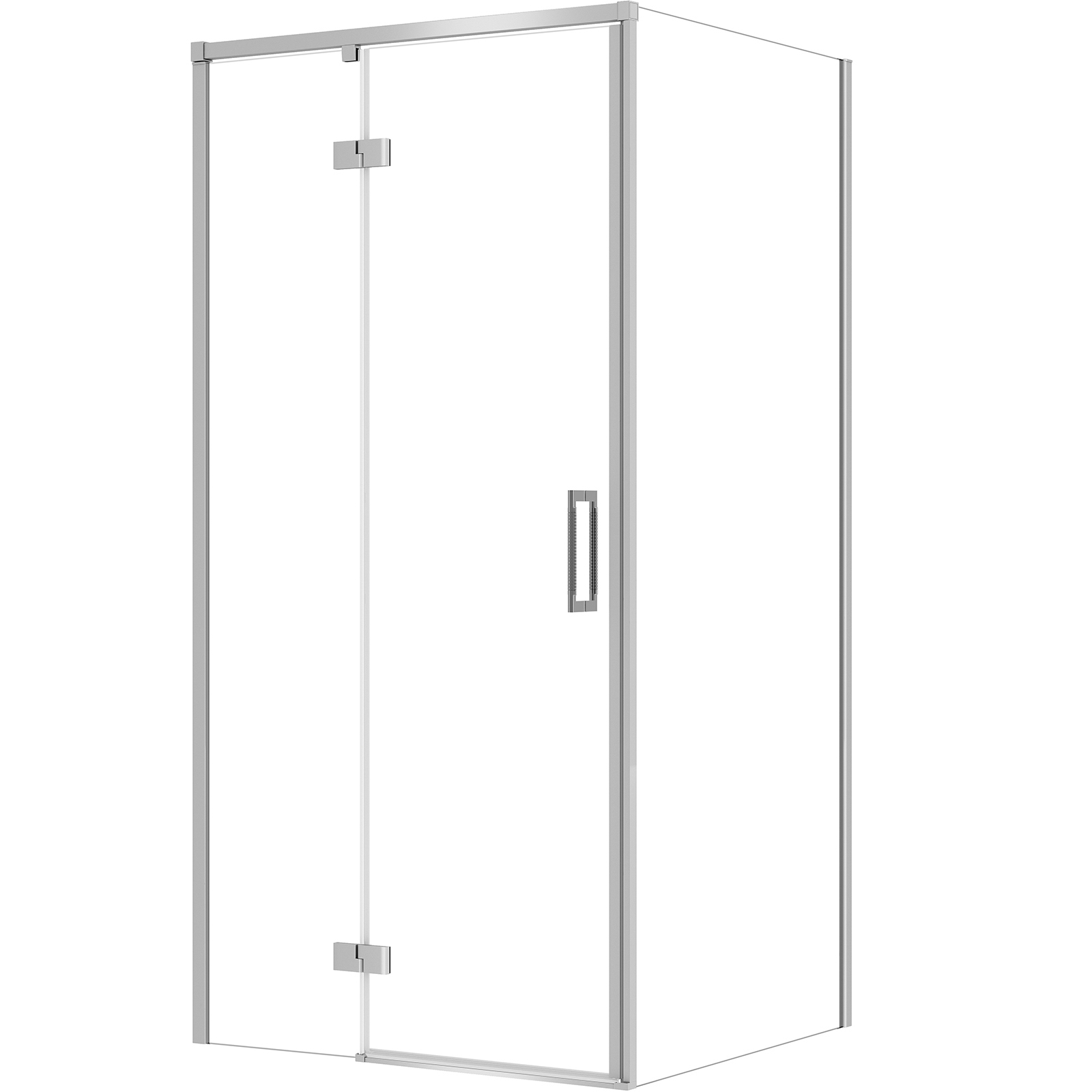 CERSANIT LARGA obdĺžnikový sprchový kút ľavý 100x90x195 cm chróm S601-312