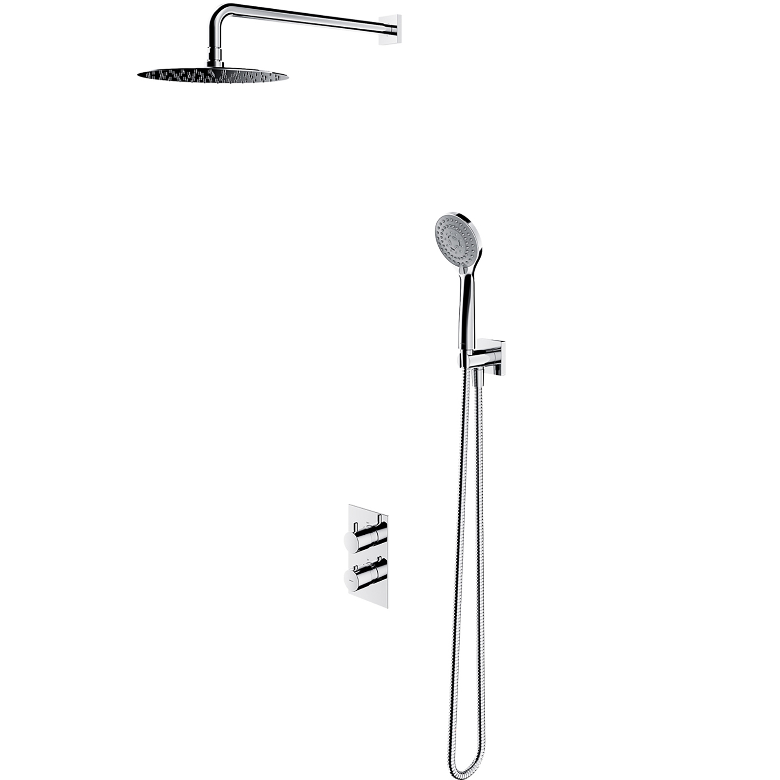 OMNIRES termostatický sprchový systém Y zapustený chrómový lesklý SYSYT01XCR