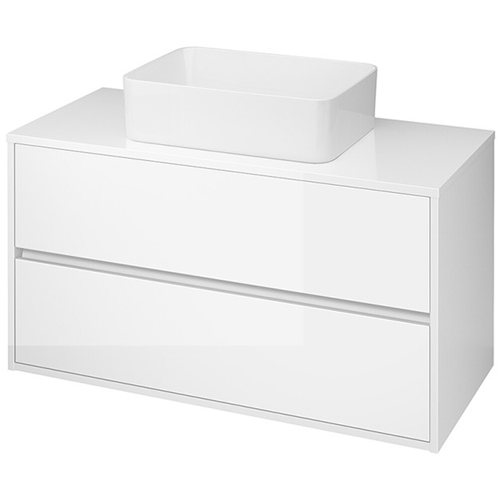 CERSANIT Skrinka pod umývadlo s pracovnou doskou CREA 100 biela S924-006 CERSANIT Skrinka pod umývadlo s pracovnou doskou CREA 100 biela S924-006