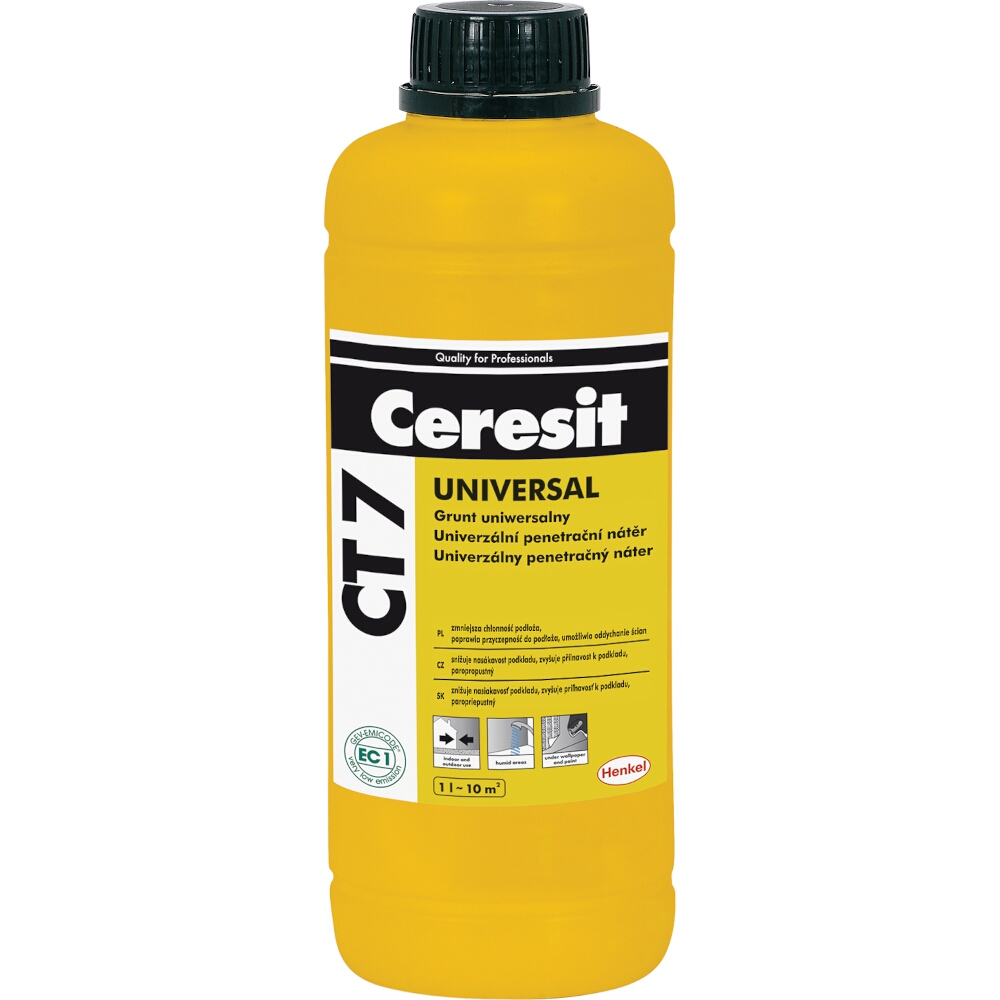 Univerzálny penetračný náter Ceresit CT 7 Universal, 1 l