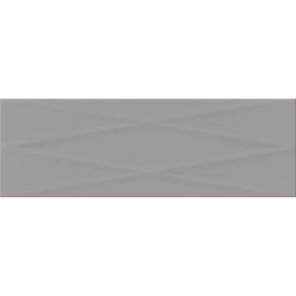 OBKLAD DARK GREY LINES STRUCTURE GLOSSY 25X75