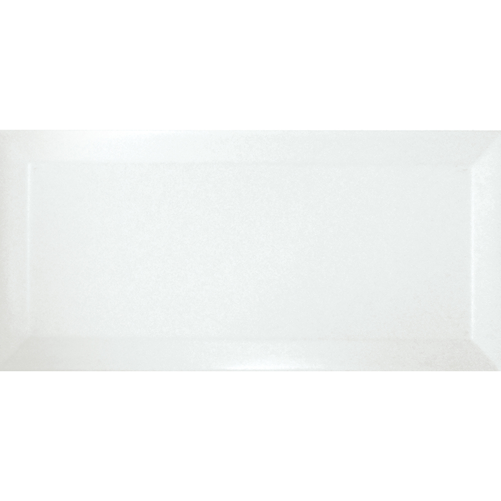 OBKLAD RIBESALBES BISEL BLANCO BRILLO 10X20