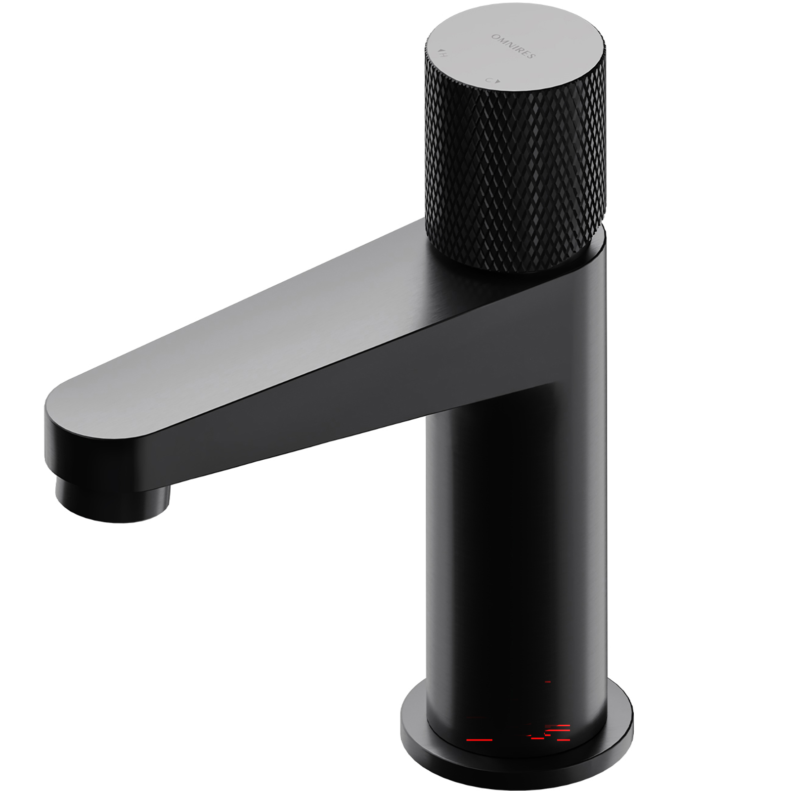 OMNIRES CONTOUR podstavc, umývadlo, kohútik, antracitový CT8010AT