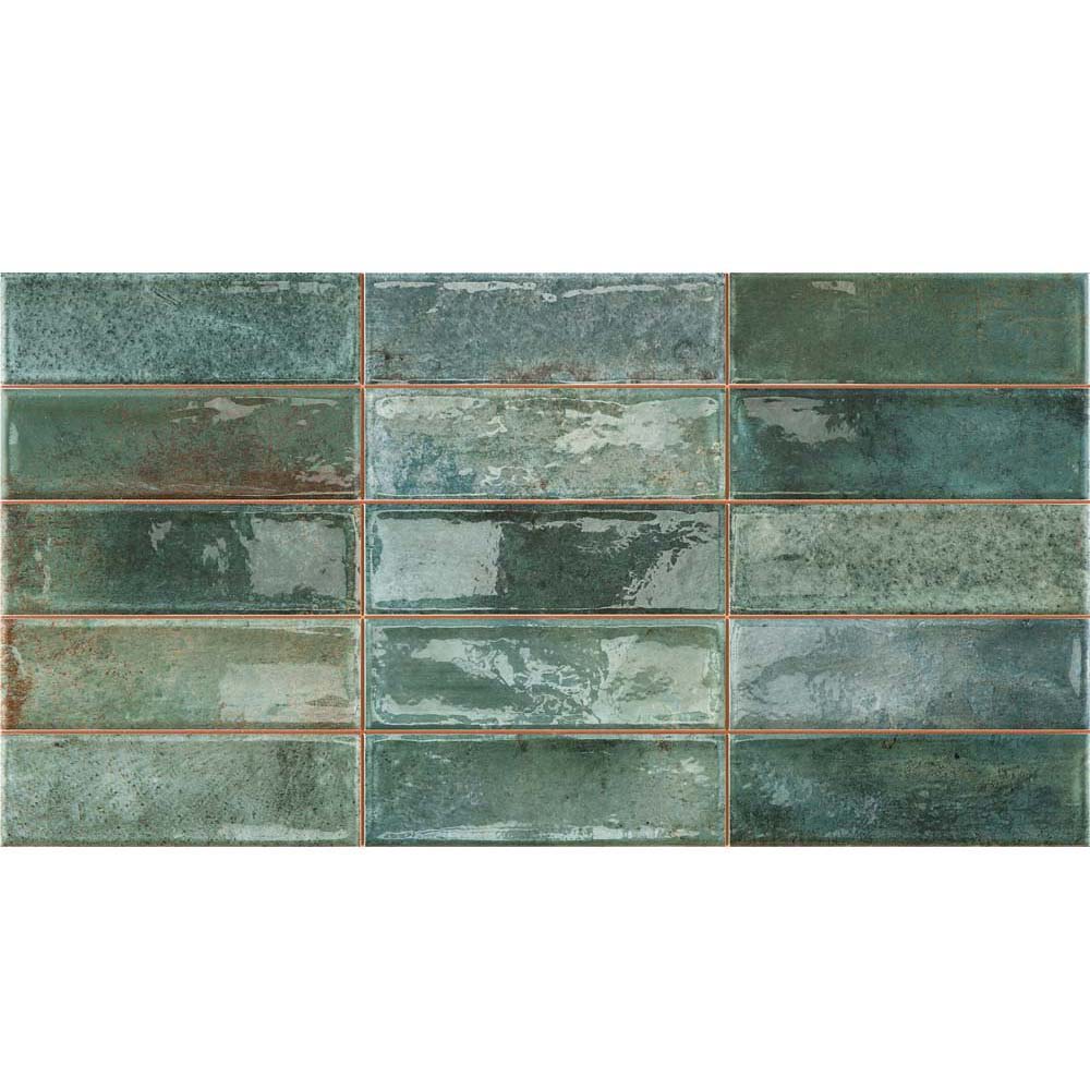 OBKLAD PRE.ARTSQUARE AQUA GREEN GLOSSY 31,6X60 NA ŠKÁROVANIE