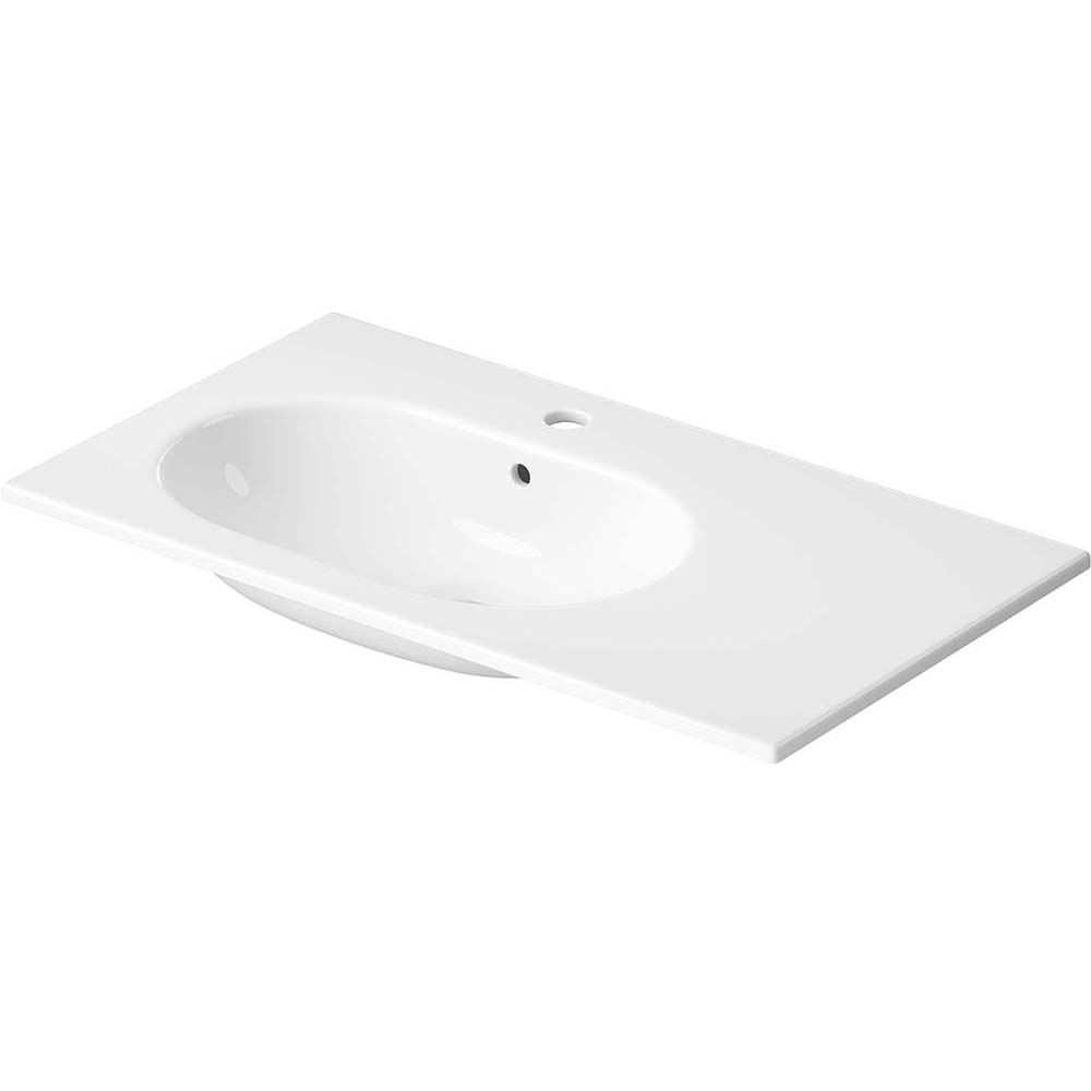 CERSANIT Vstavané umývadlo ZEN 80 pravé s doskou BOX K117-003