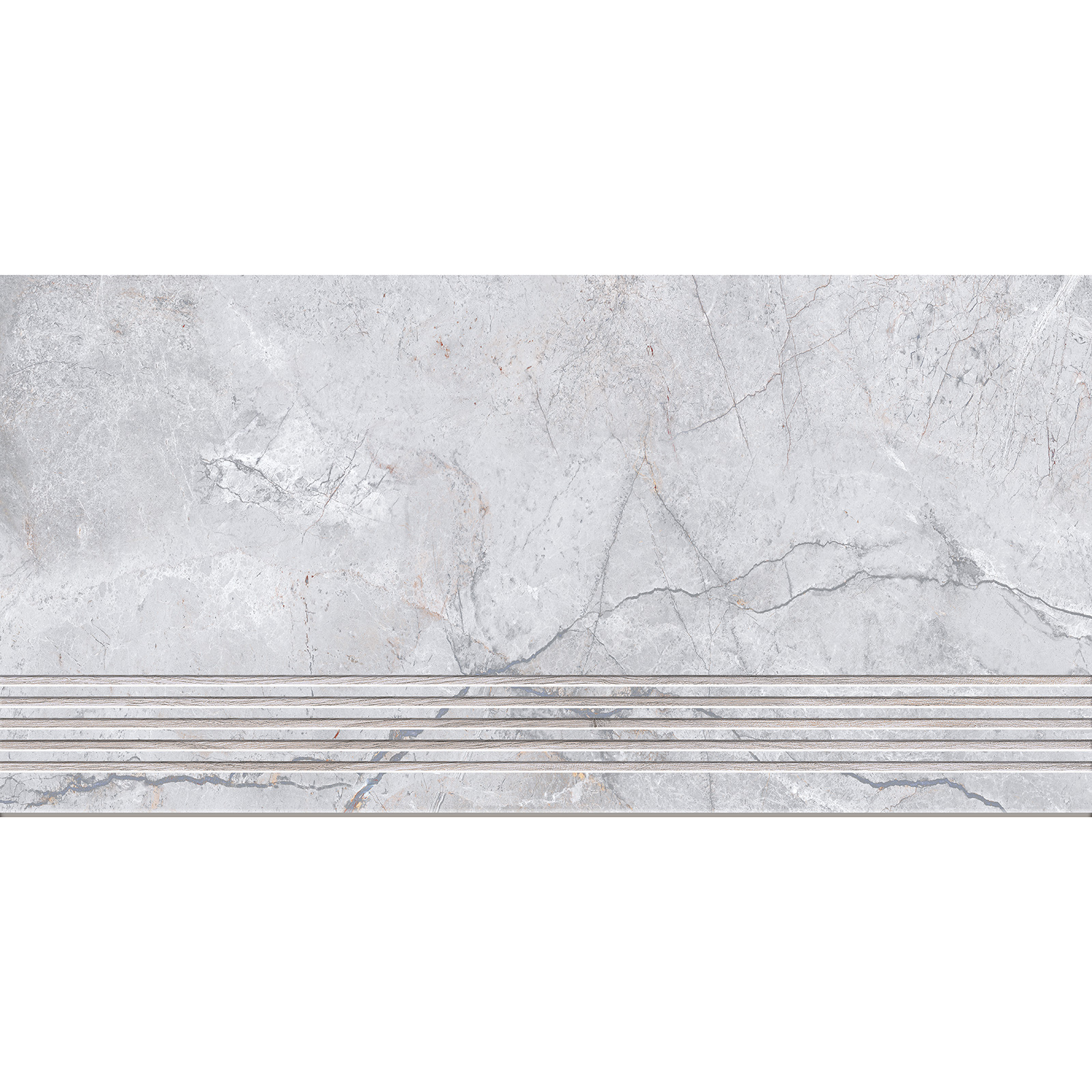 DLAŽBA SCHODOVKA SILVER HEELS GREY MAT 29,8X59,8