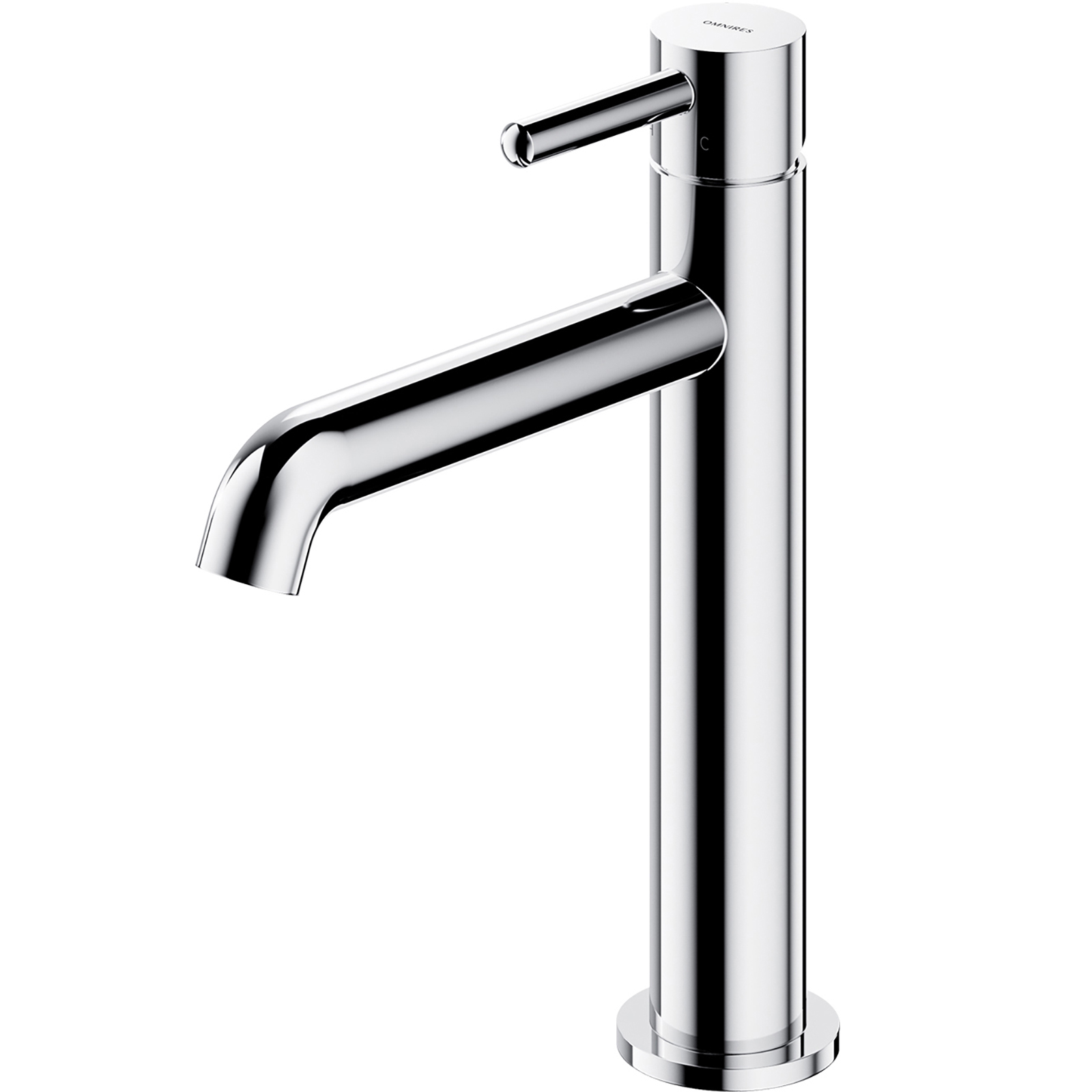 OMNIRES Stojacy umývadlový kohútik Y 23 cm chrómový lesk Y1212CCR